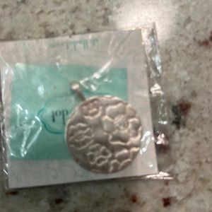 Stella & Dot sterling sliver daisy charm